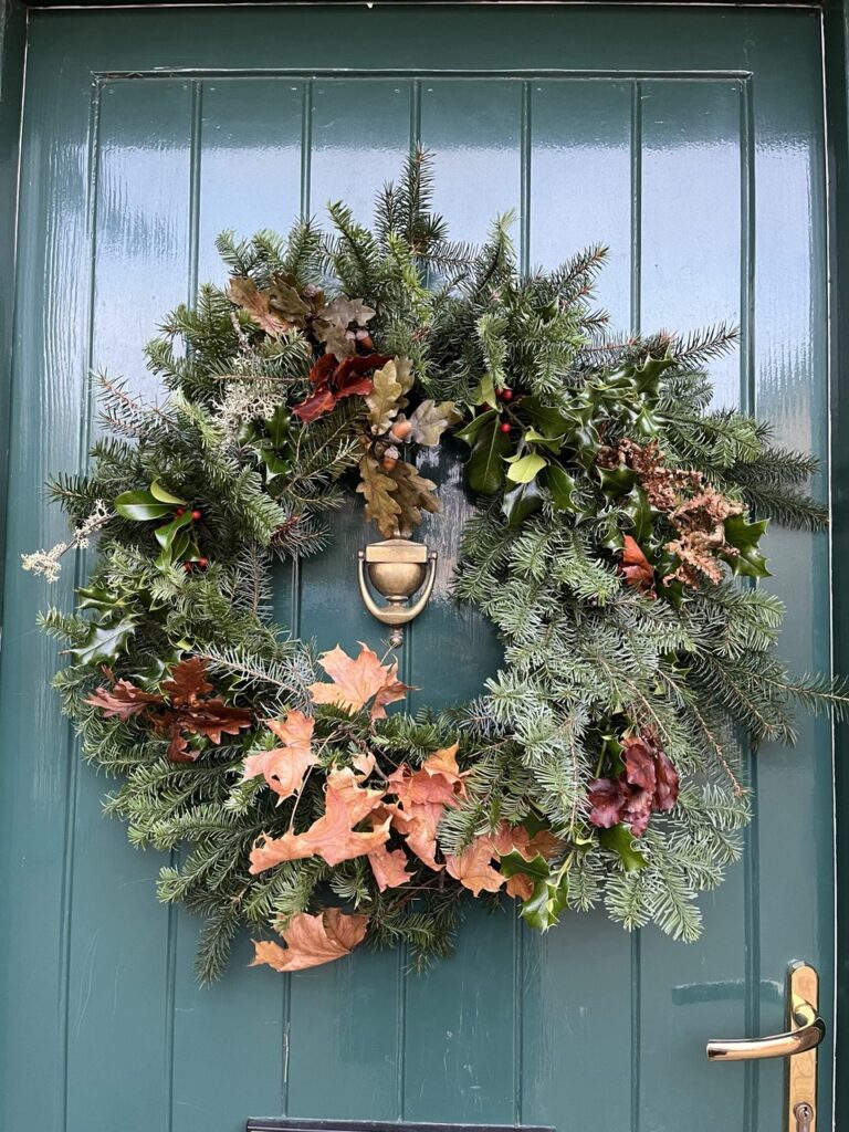 beautiful greenery - Christmas wreath